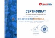 Сертификат оф. партнера Валфекс